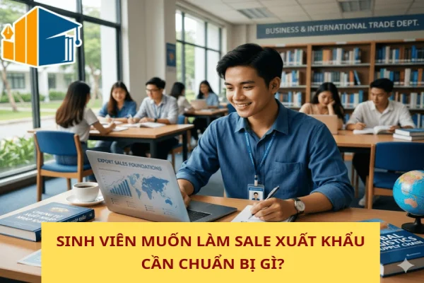 Sinh Viên Muốn Làm Sale Xuất Khẩu - Cần Chuẩn Bị Gì?