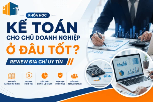 Khóa Học Kế Toán Cho Chủ Doanh Nghiệp Ở Đâu Tốt? Review Địa Chỉ Uy Tín