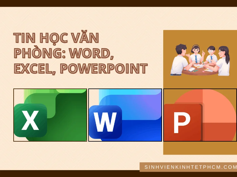 Tin học văn phoàng word, excel, powerpoint