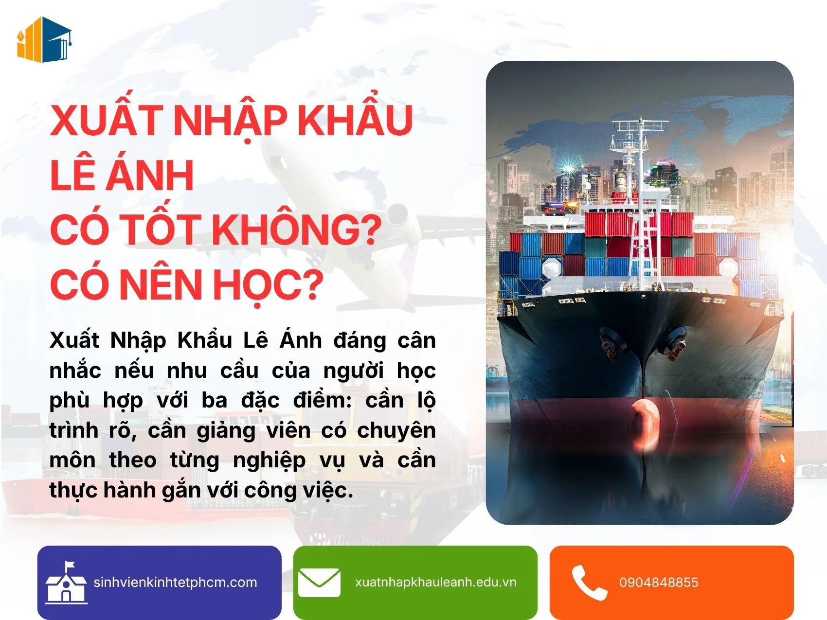 Xuất Nhập Khẩu Lê Ánh Có Tốt Không? Có Nên Học?