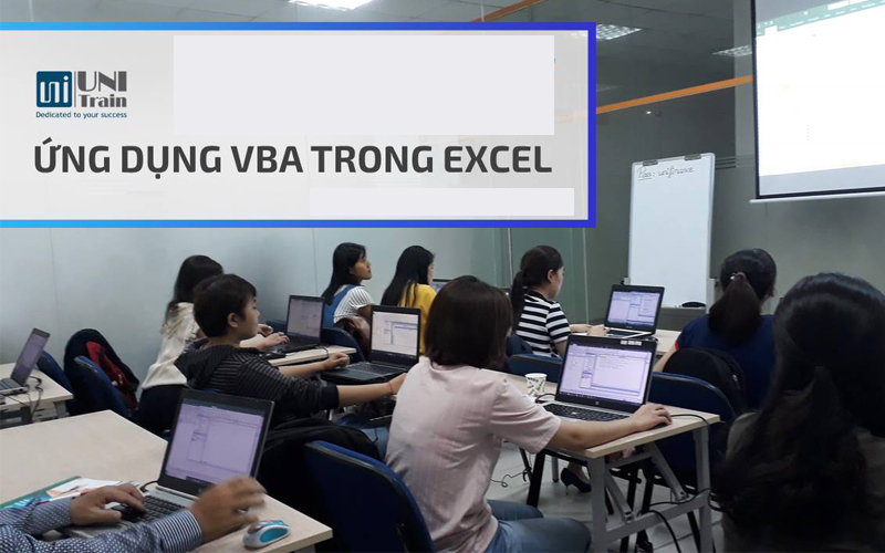 Khóa học Ứng dụng VBA trong Excel tại UniTrain
